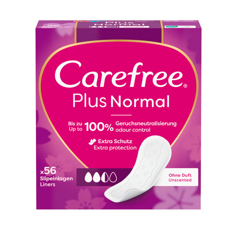 Carefree Panty Liners Plus Original