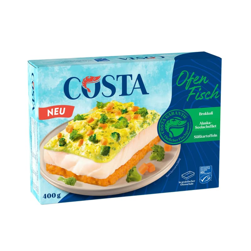 Costa MSC Ovenfish Sea Salmon Sweet Potatoe