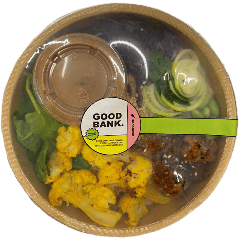 GOOD BANK Peanut Chicken Couscous Bowl