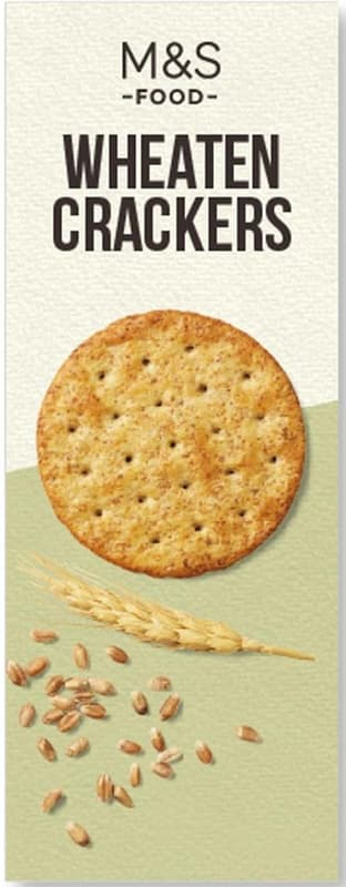 Marks & Spencer Weizencracker mit geröstetem Weizenkeim und Weizenkleie