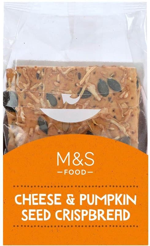 Marks & Spencer Weizencracker mit Käse und Kürbiskernen