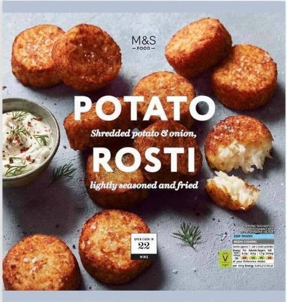M&S Food Potato Rosti