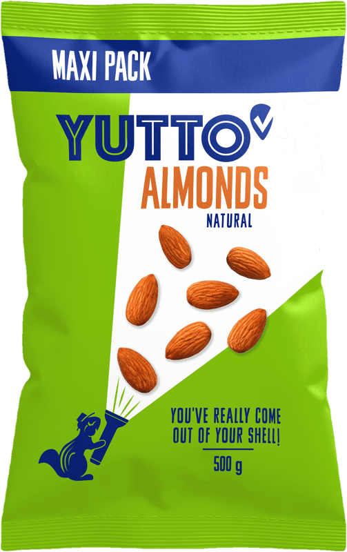 YUTTO Almonds natural