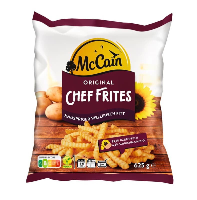 McCain Chef Frites 625g