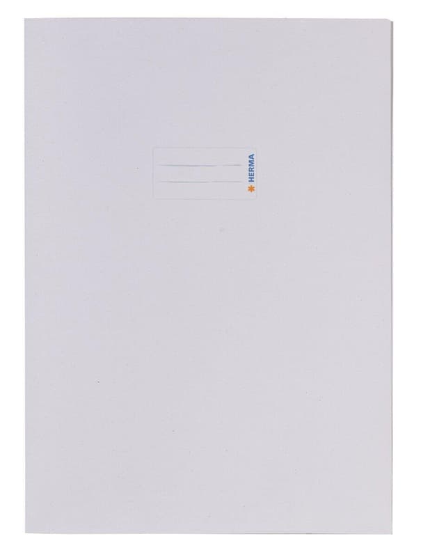 HERMA paper exercise book cover DIN A4 white