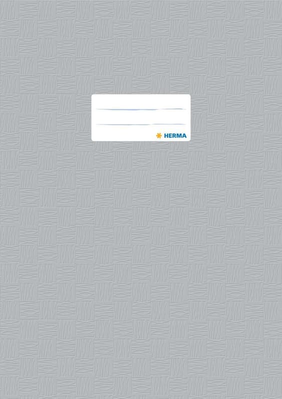 HERMA exercise book cover DIN A4 grey