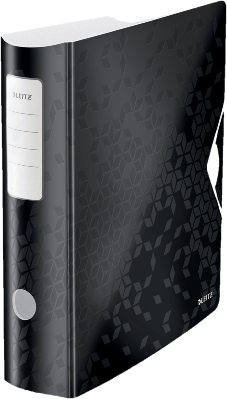 LEITZ folder Active Wow black DIN A4 8,2cm width