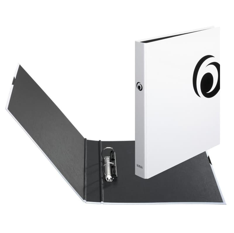 herlitz ring binder maX.file 2 rings DIN A4 3cm width white