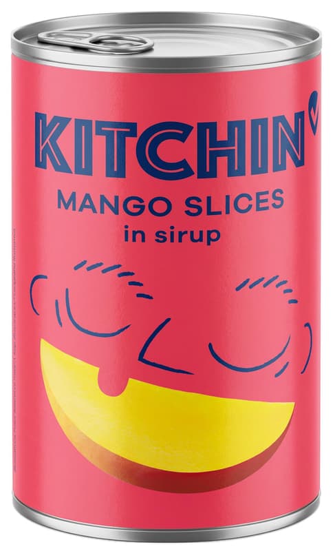 Kitchin Mango Slices in light sirup