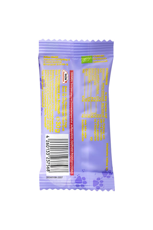 FruchtBar Pausenfreund Bio-Fruchtgummi, Apfel, Erdbeere, Rote Bete