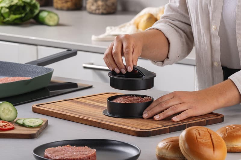 Burger press