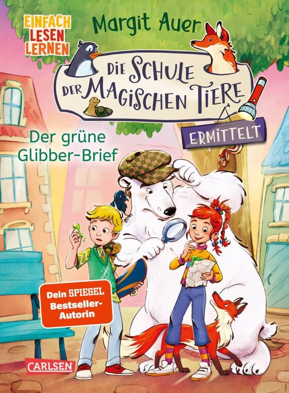 CARLSEN Kinderbuch Die Schule der magischen Tiere EINFACH LESEN LERNEN Der grüne Glibber Brief