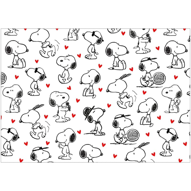 Gift Wrapping Paper 2 m x 70 cm "Snoopy Infinity White"
