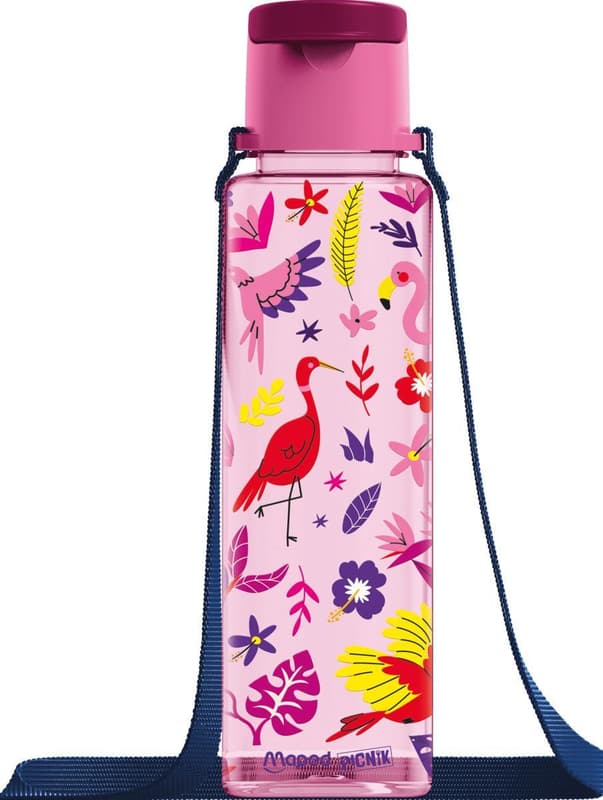 Maped Trinkflasche ACCESS Tropical Birds pink 500ml