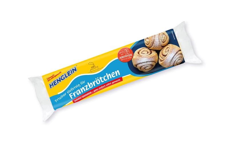 Henglein Frischer Hefeteig für Franzbrötchen