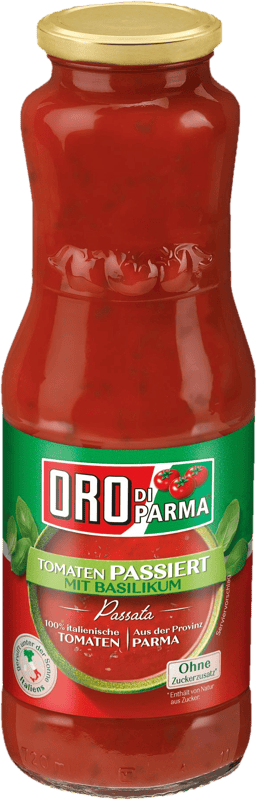 ORO di Parma passierte Tomaten m. Basilikum