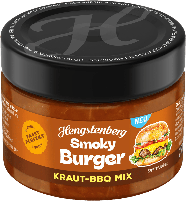 Hengstenberg Smoky Burger Kraut-BBQ Mix