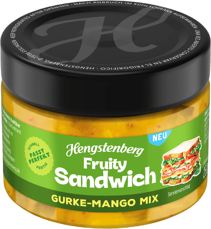 Hengstenberg Fruity Sandwich Gurken-Mango Mix
