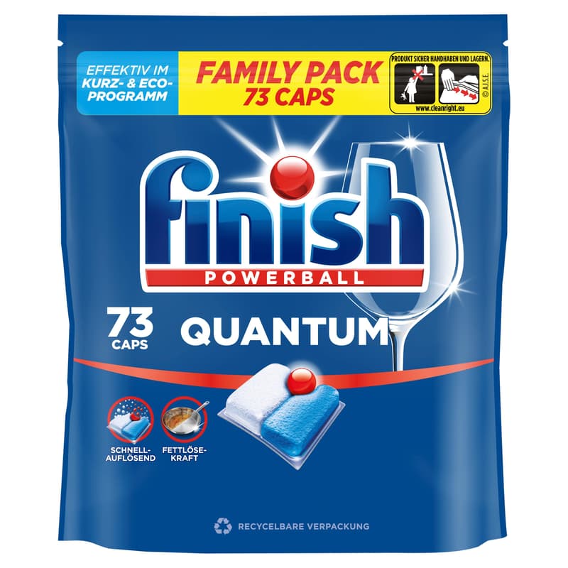 Finish Quantum Family Pack Fresh 73 Caps