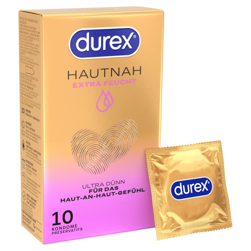 Durex Hautnah Extra Feucht 10 Stück