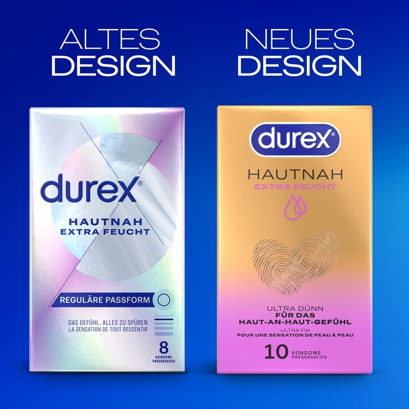 Durex Hautnah Extra Feucht 10 Stück