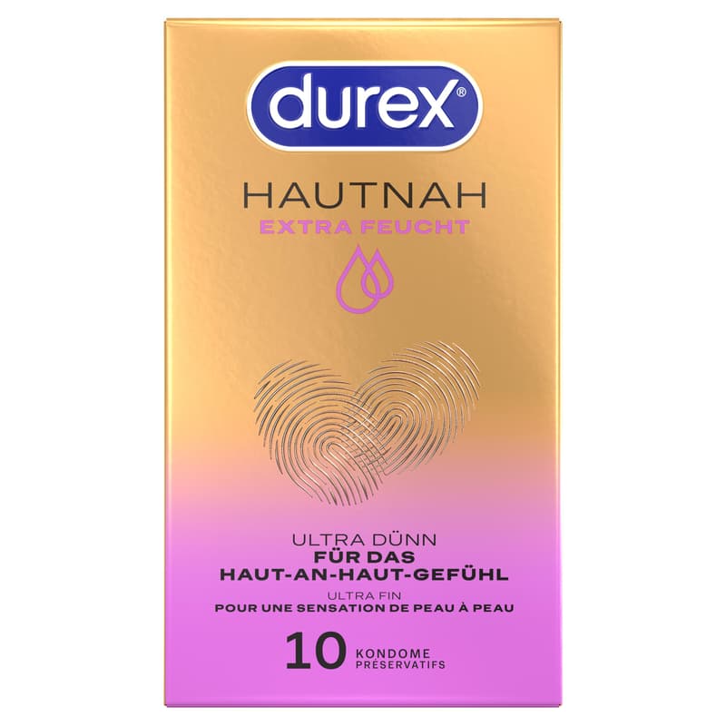 Durex Hautnah Extra Feucht 10 Stück
