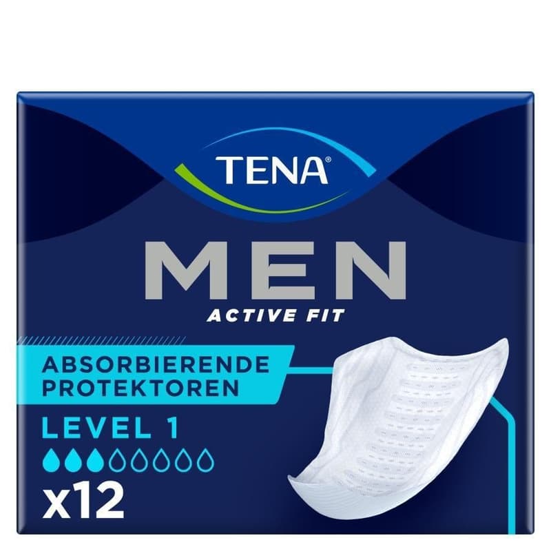 Tena Men Active Fit Level 1 12 Pads