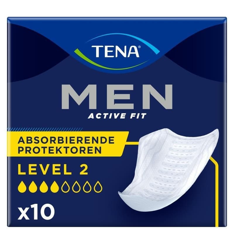 TENA MEN ACTIVE FIT LEVEL 2 10 EINLAGEN