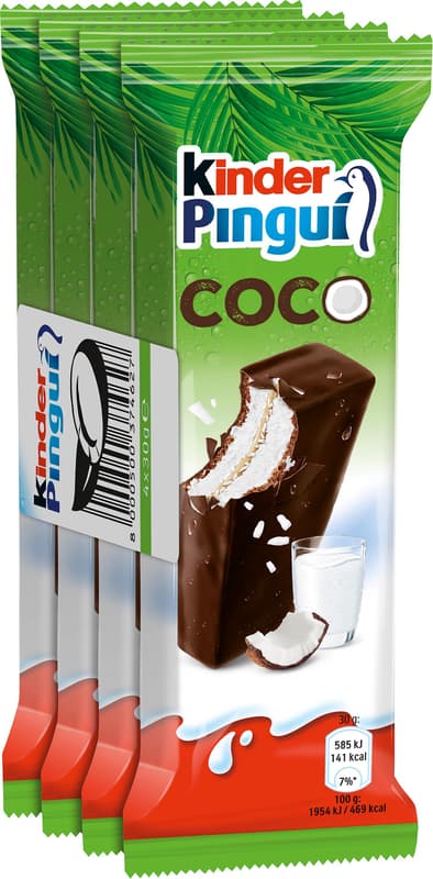 kinder Pinguí Coco 4er