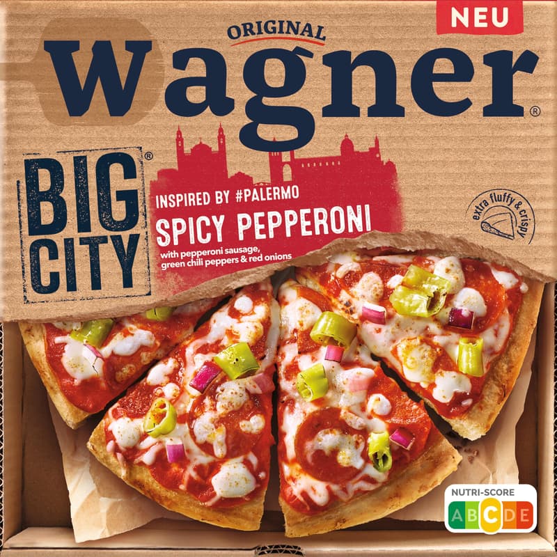 WAG BIG CITY PIZZA Spicy Pepperoni 435g