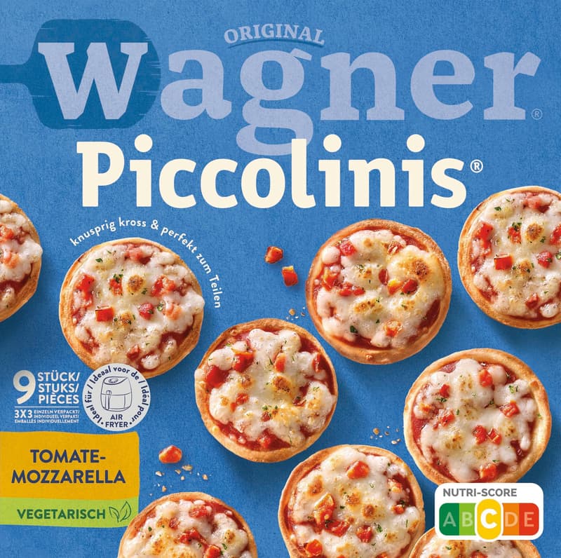 WAGNER PICCOLINIS Tomate-Mozzarella (9x30g)
