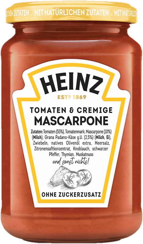 Heinz Tomato Sauce with Mascarpone