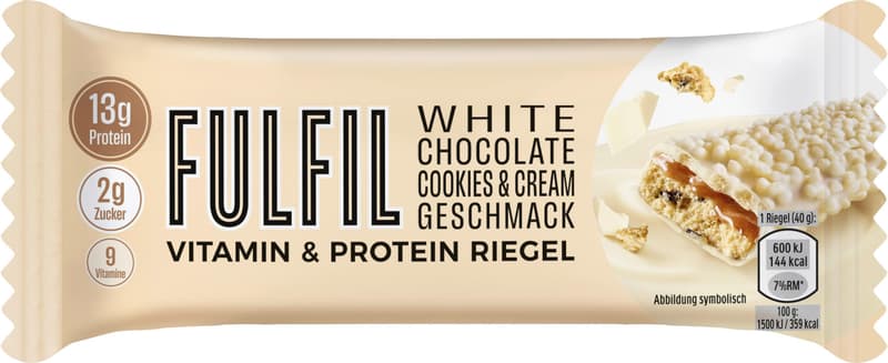 FULFIL White Cookies & Cream