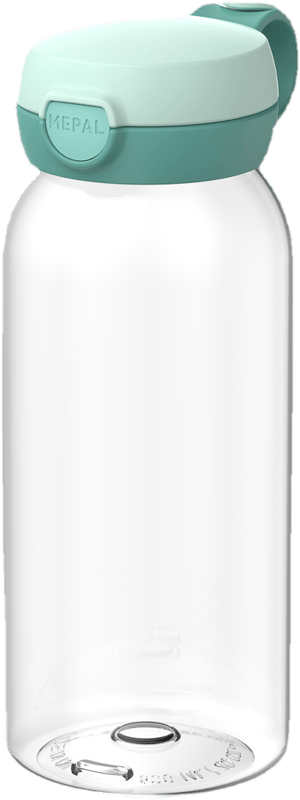 Mepal Trinkflasche mit Klappdeckel 600 ml - Cool mint