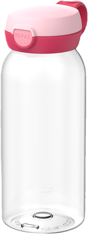 Campus Trinkflasche mit Klappdeckel 600 ml - Cool pink