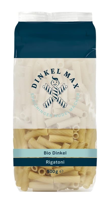 DINKEL MAX ORGANIC Spelt Rigatoni