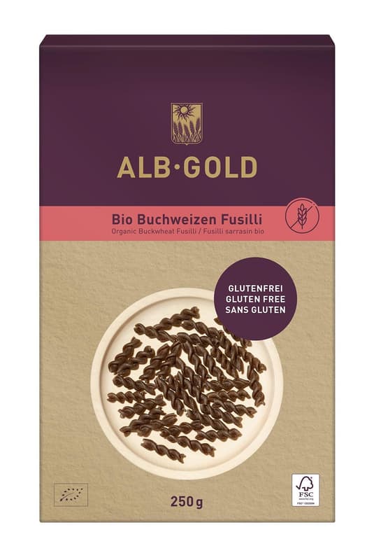 ALB-GOLD BIO Buchweizen Fusilli