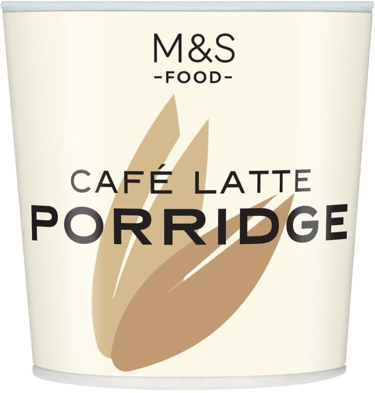 M&S Food Café Latte poridge