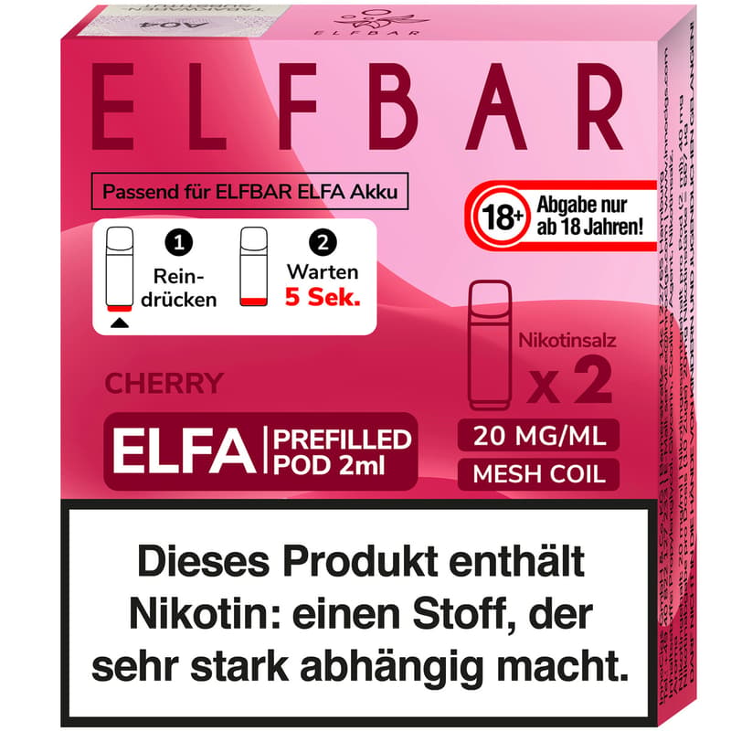 Elfbar Elfa Pod Cherry 20mg