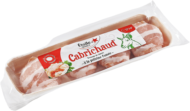 Cabrichaud Ziegen-Grillkäse mit Speck