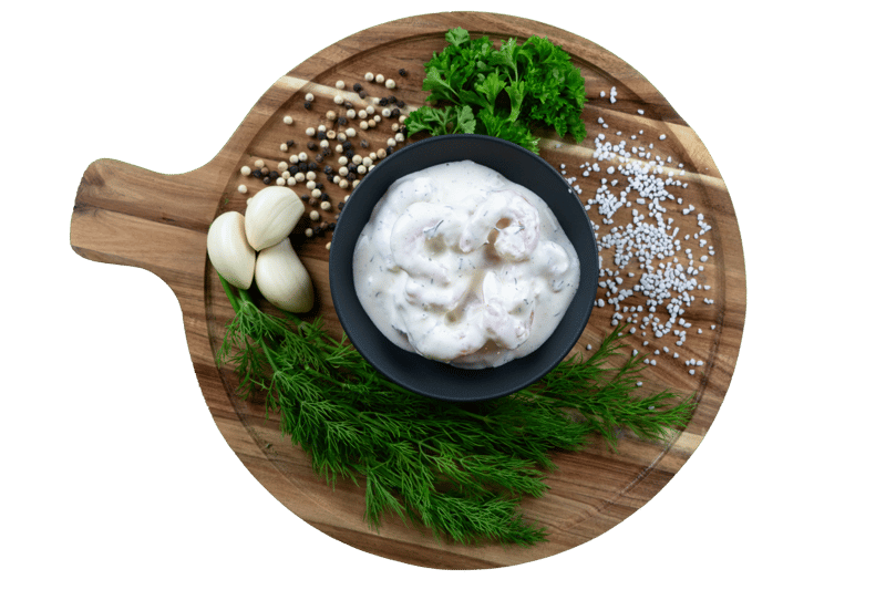 Kropp Shrimp in Garlic Cream