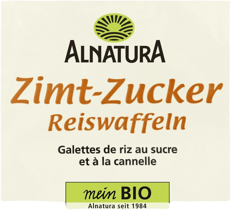 Alnatura Cinnamon Sugar Rice Cakes 93 g