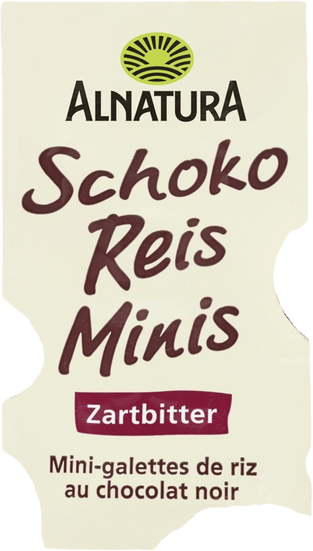 Alnatura Chocolate Rice Minis Dark Chocolate 60g