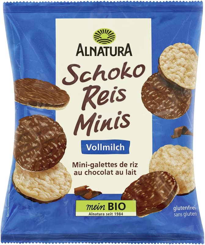 Alnatura Schoko Reis Minis Vollmilch 60 g