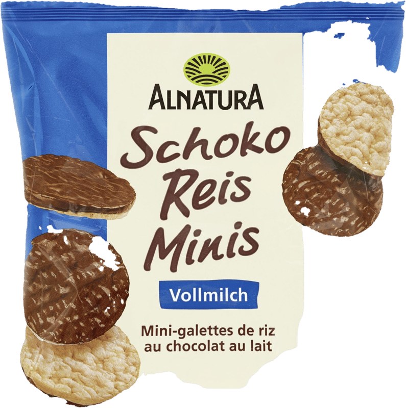Alnatura Schoko Reis Minis Vollmilch 60 g