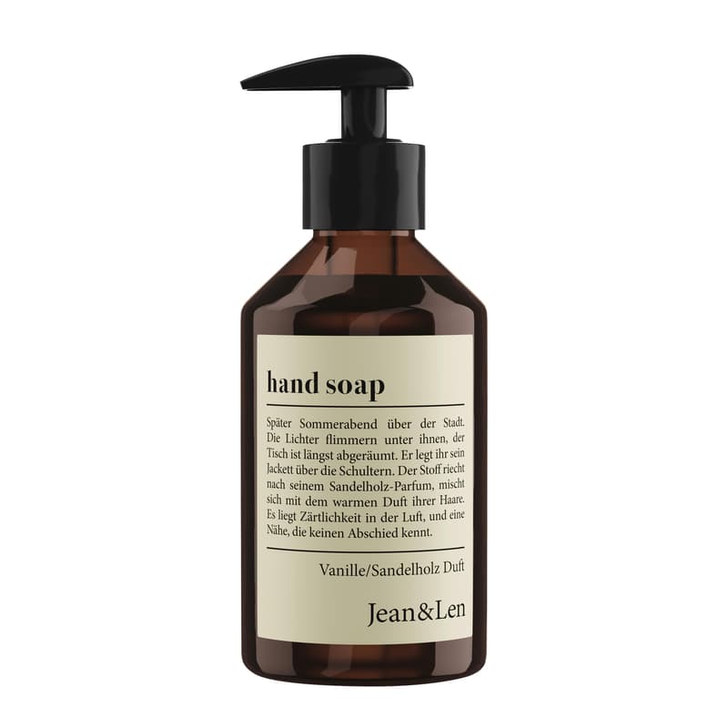 Jean&Len Hand Soap Vanilla/Sandalwood