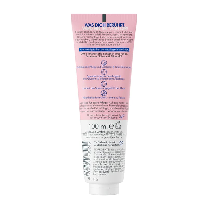 Jean&Len Ultra Rich Foot Cream works for you