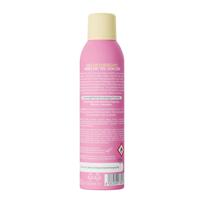 Jean&Len Deodorant Spray Vanilla Comfort