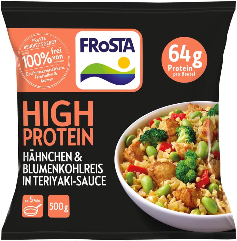 Frosta High Protein Hähnchen & Blumenkohlreis