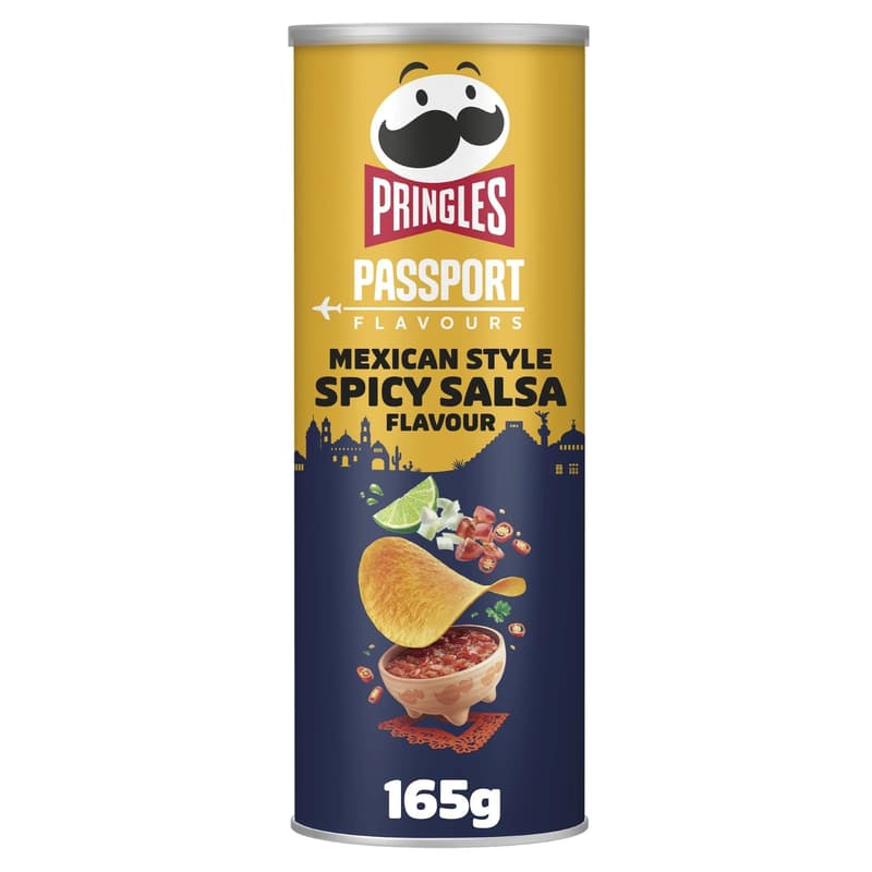 Pringles Mexican Spicy Salsa MSS 165 g